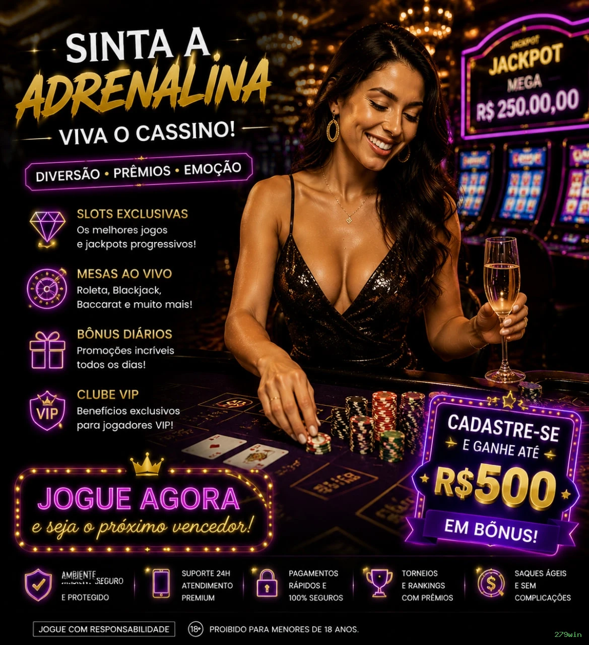 Poker Ao Vivo 279win
